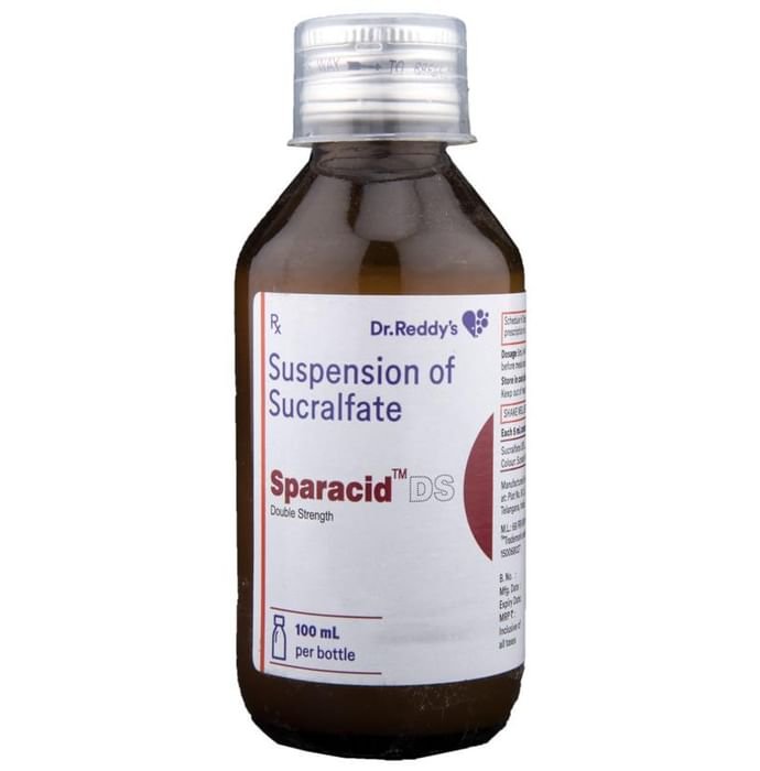 Sparacid DS Suspension Sucralfate 1000mg