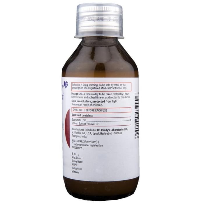 Sparacid DS Suspension Sucralfate 1000mg