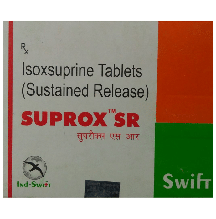 Suprox SR Tablet Isoxsuprine 40mg