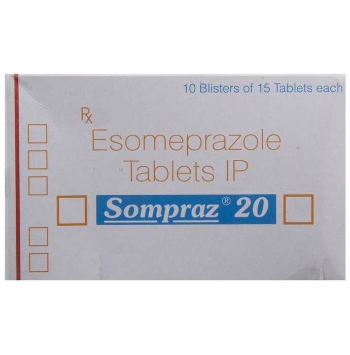 Sompraz 20 Tablet Esomeprazole 20mg