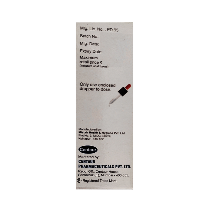 Sinarest-AF New Drop Paediatric Chlorpheniramine Maleate 2mg/ml + Phenylephrine 5mg/ml