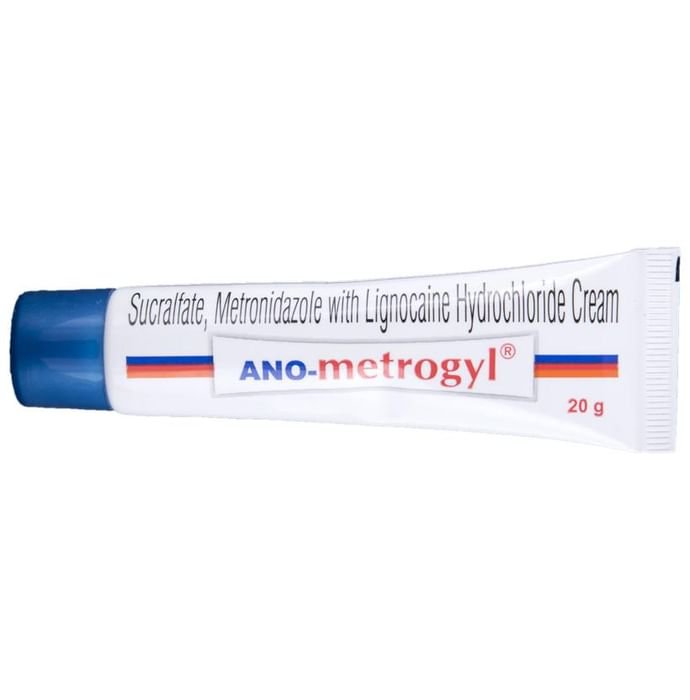 Ano Metrogyl Cream Lidocaine 4% w/w + Metronidazole 1% w/w + Sucralfate 7% w/w