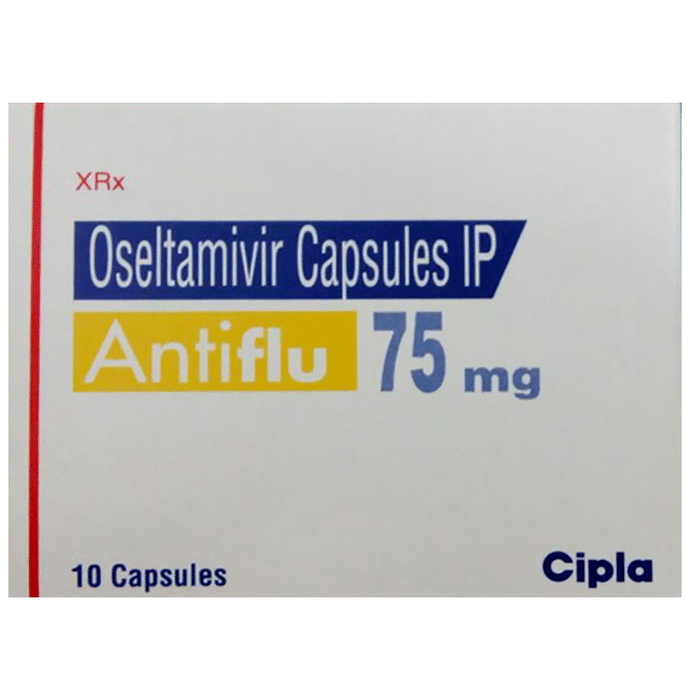 Antiflu 75mg Capsule Oseltamivir Phosphate 75mg