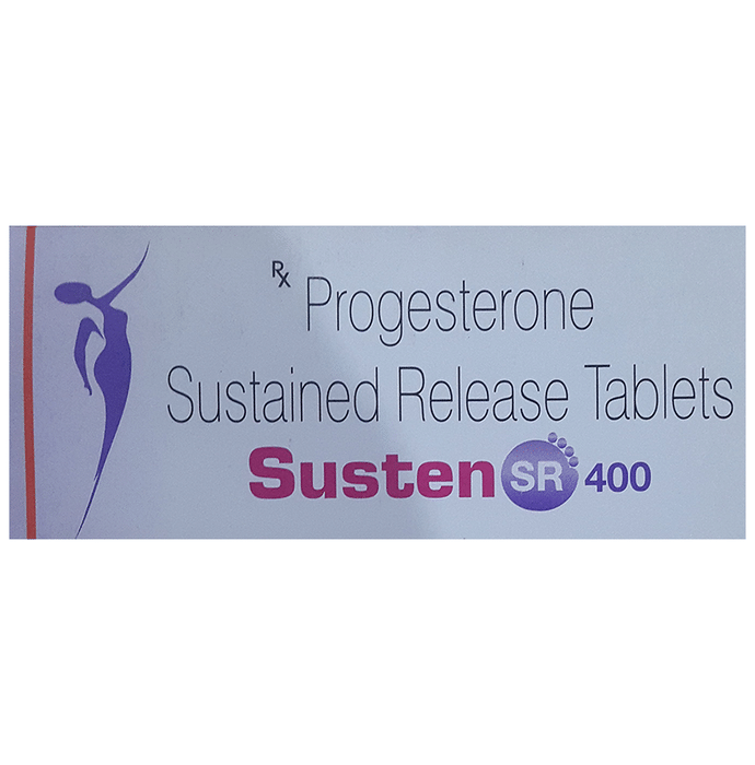 Susten SR 400 Tablet Progesterone Natural Micronized 400mg