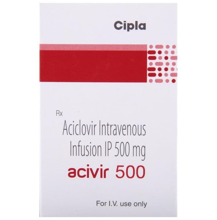 Acivir 500 Infusion Acyclovir 500mg