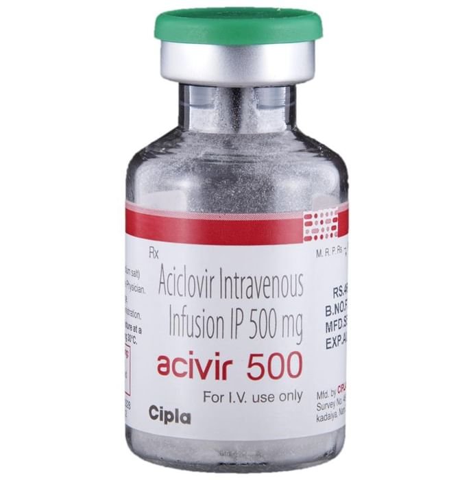 Acivir 500 Infusion Acyclovir 500mg