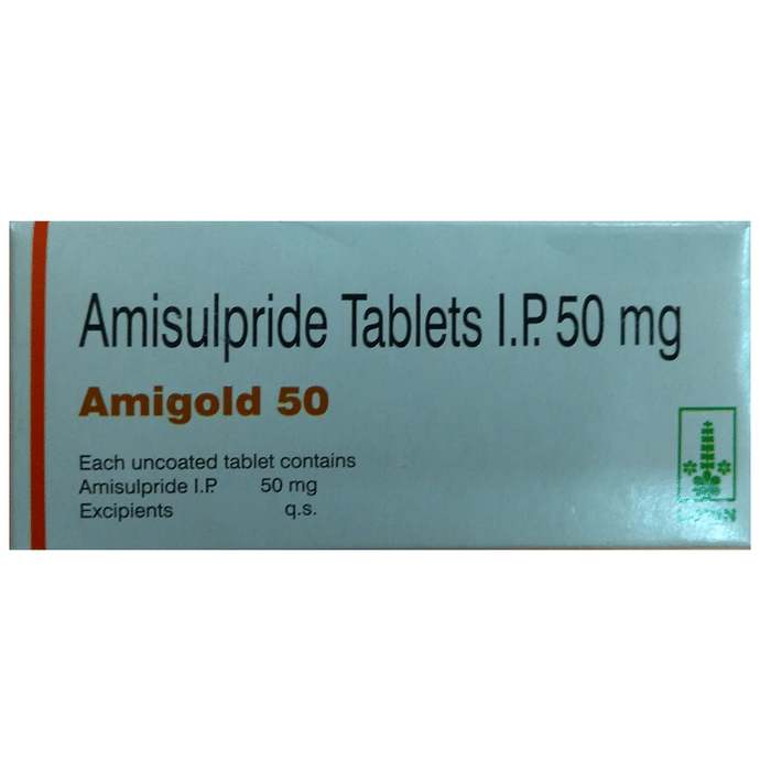 Amigold 50 Tablet Amisulpride 50mg