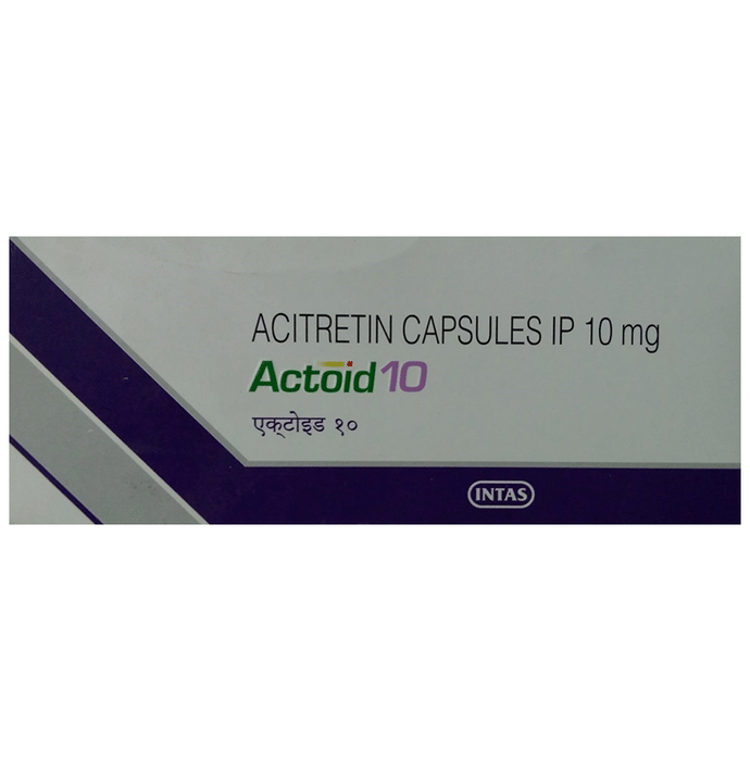 Actoid 10 Capsule Acitretin 10mg