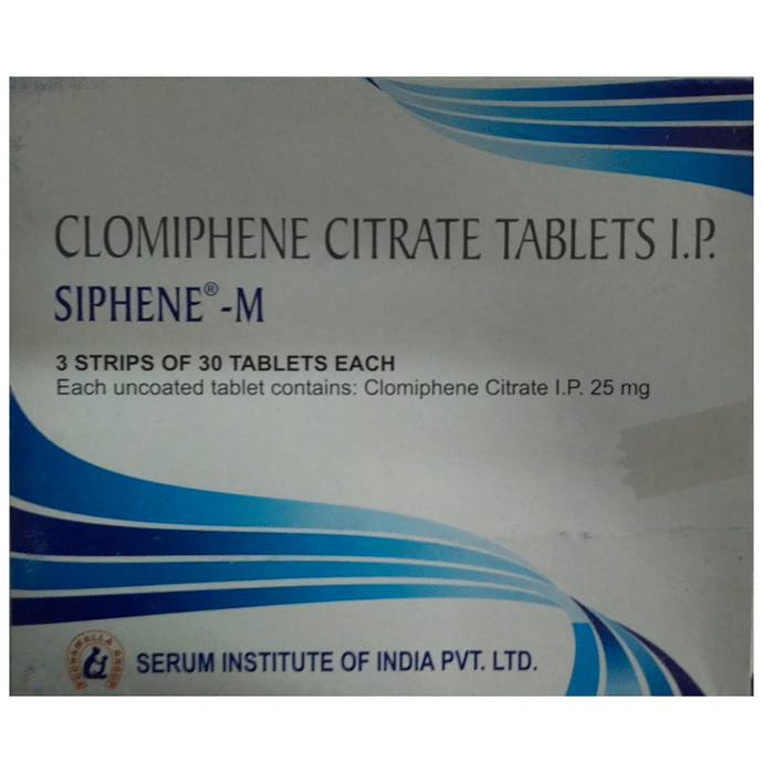 Siphene -M Tablet Clomiphene 25mg