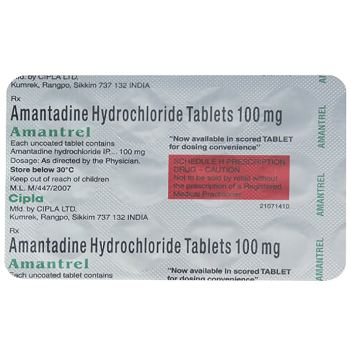 Amantrel Tablet Amantadine 100mg