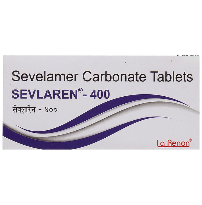 Sevlaren 400 Tablet Sevelamer 400mg