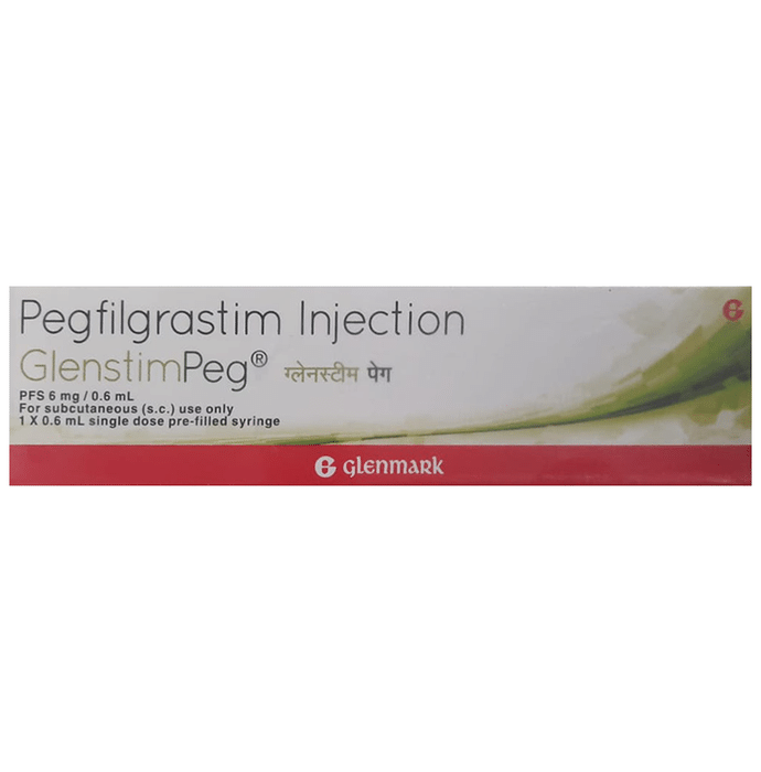 Glenstim Peg Injection    Granulocyte Colony Stimulating Factor 6mg