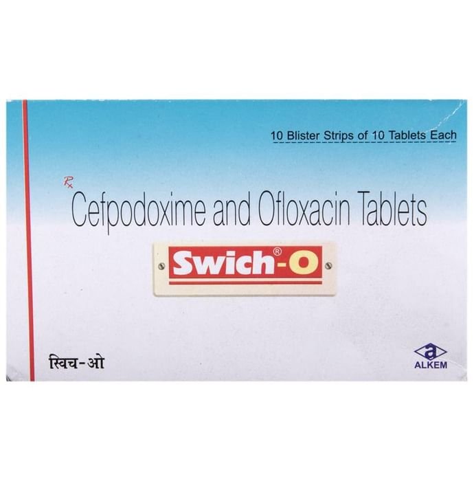 Swich O Tablet Cefpodoxime Proxetil 200mg + Ofloxacin 200mg