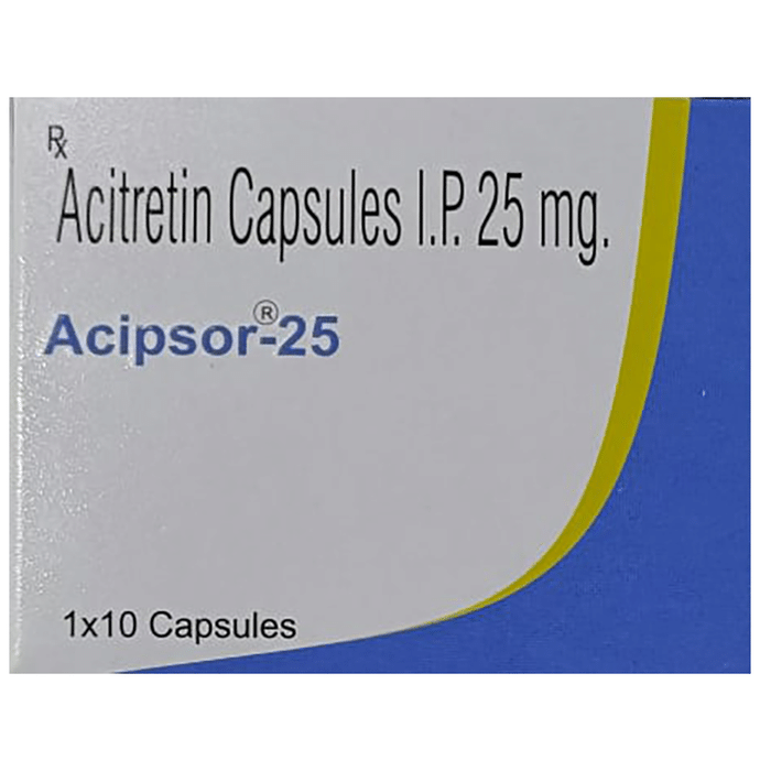 Acipsor 25mg Capsule Acitretin 25mg