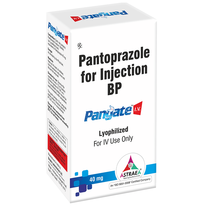 Pangate I.V. Injection Pantoprazole 40mg