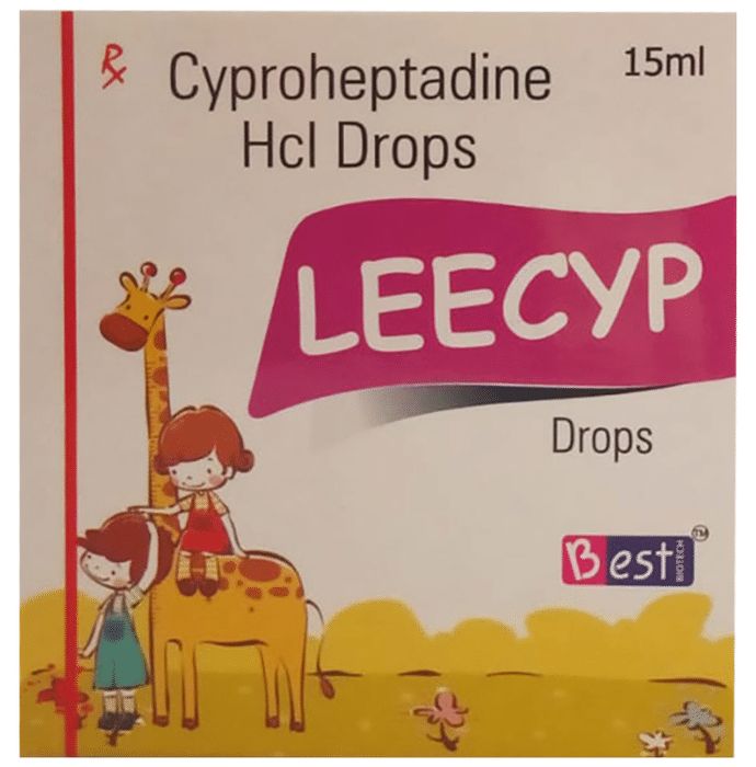 Leecyp Oral Drops    Cyproheptadine 1.5mg/5ml