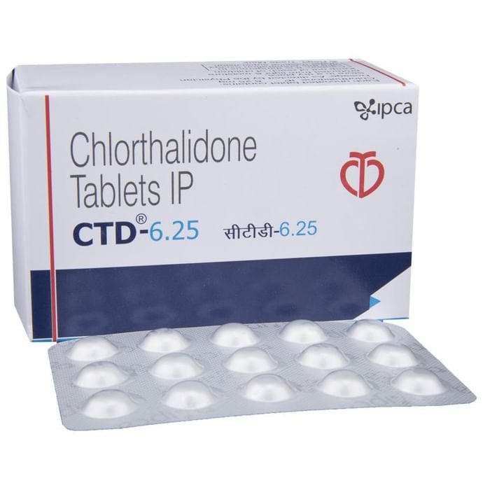 CTD 6.25 Tablet    Chlorthalidone 6.25mg