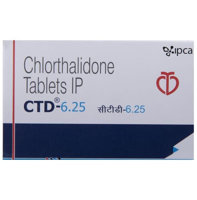 CTD 6.25 Tablet    Chlorthalidone 6.25mg