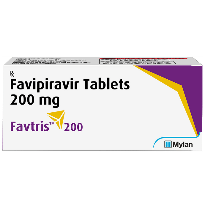 Favtris 200 Tablet Favipiravir 200mg