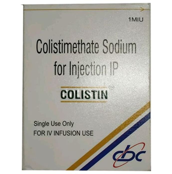 Colistin Injection    Colistimethate Sodium 1Million IU