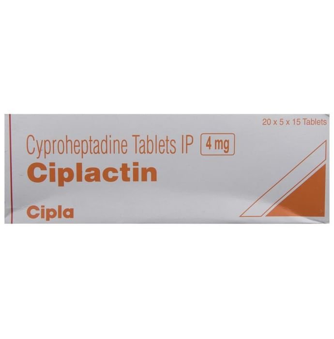 Ciplactin Tablet    Cyproheptadine 4mg