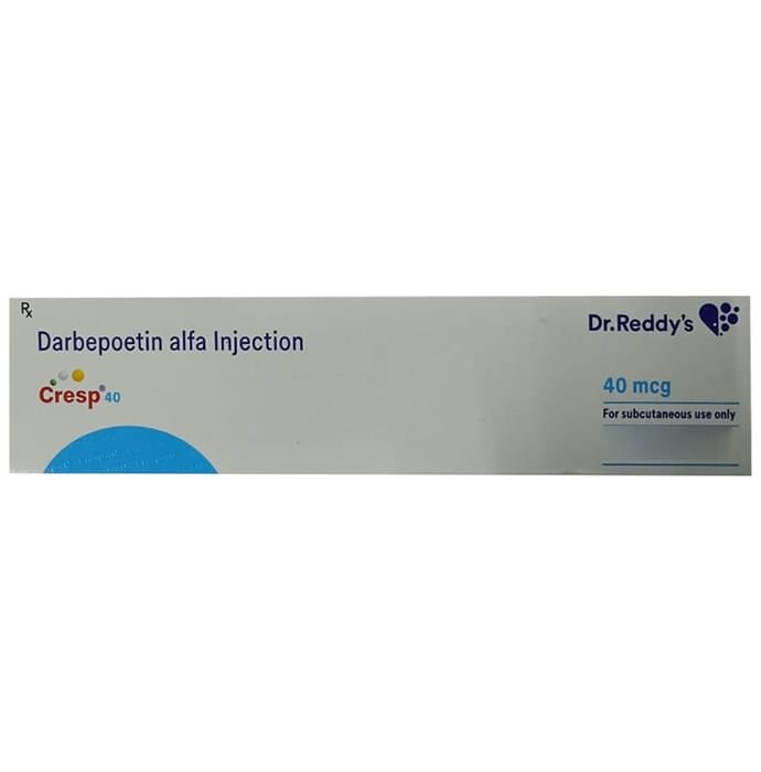 Cresp 40 Injection    Darbepoetin alfa 40mcg