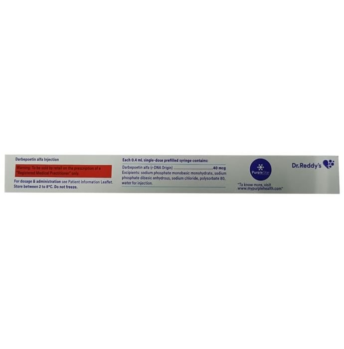 Cresp 40 Injection    Darbepoetin alfa 40mcg