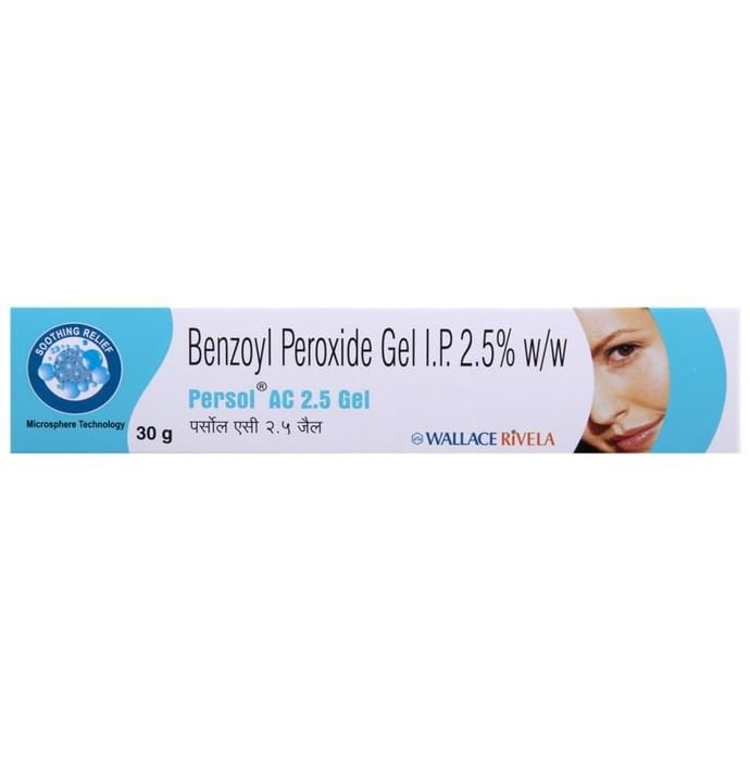 Persol AC 2.5 Gel    Benzoyl Peroxide 2.5% w/w