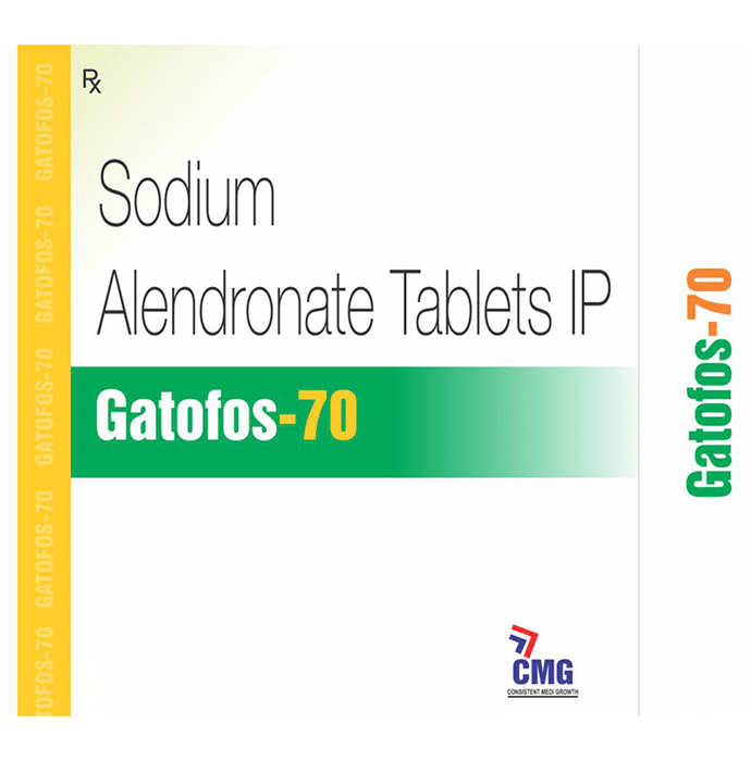 Gatofos 70 Tablet    Alendronic Acid 70mg