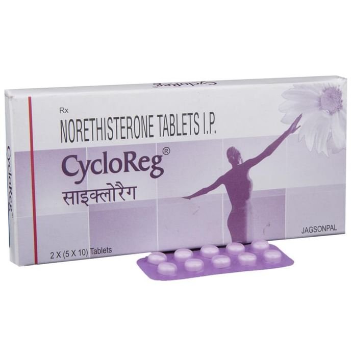 Cycloreg Tablet    Norethisterone 5mg