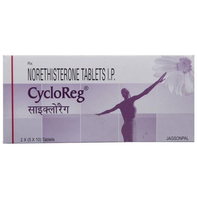 Cycloreg Tablet    Norethisterone 5mg