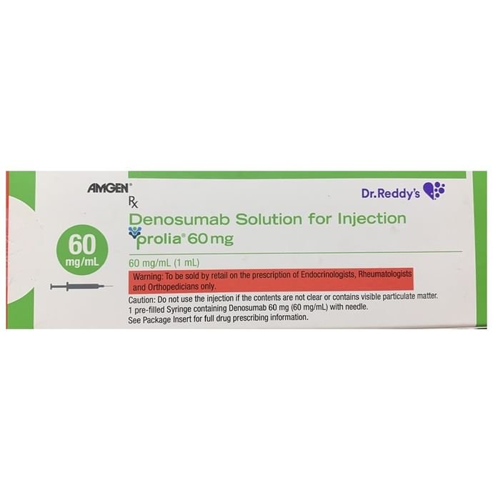 Prolia Solution for Injection    Denosumab 60mg