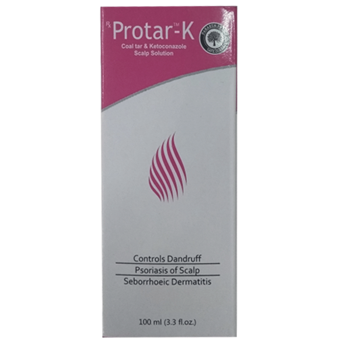 Protar-K Solution    Ketoconazole 2% w/v + Coal Tar 4% w/v