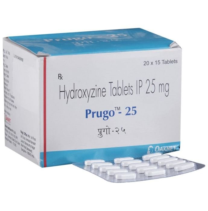 Prugo 25 Tablet    Hydroxyzine 25mg