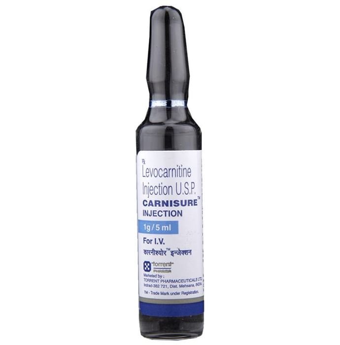 Carnisure Injection    Levo-carnitine 1gm