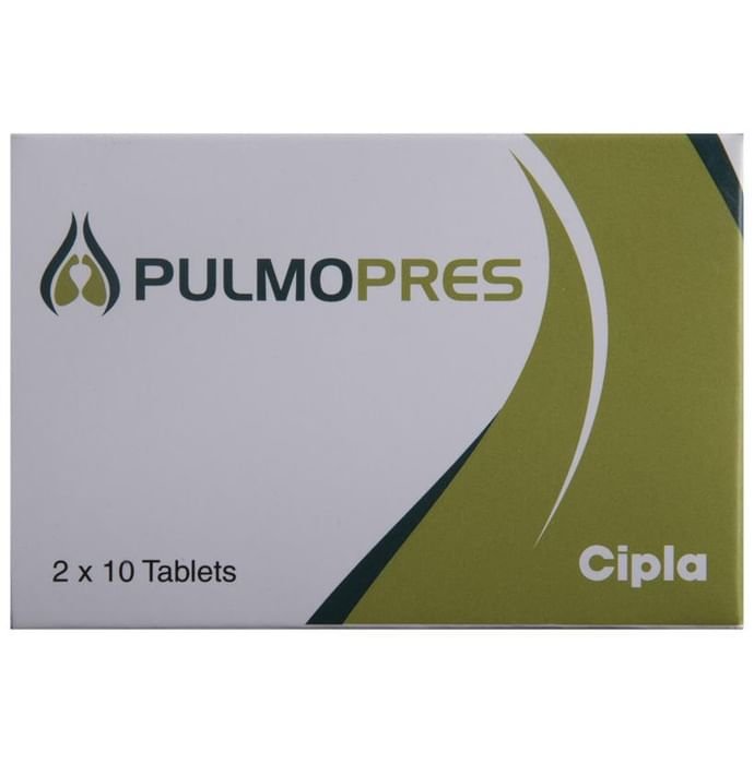 Pulmopres Tablet    Tadalafil IP 20mg