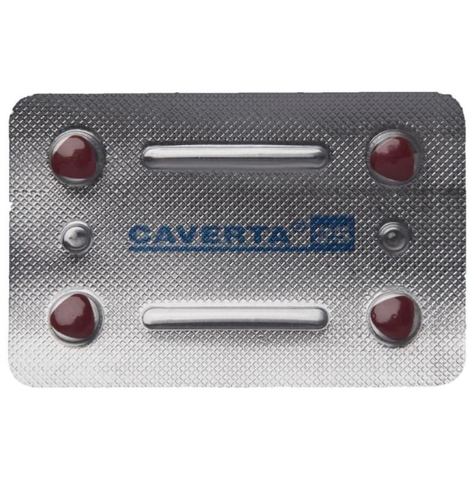 Caverta 25 Tablet    Sildenafil 25mg