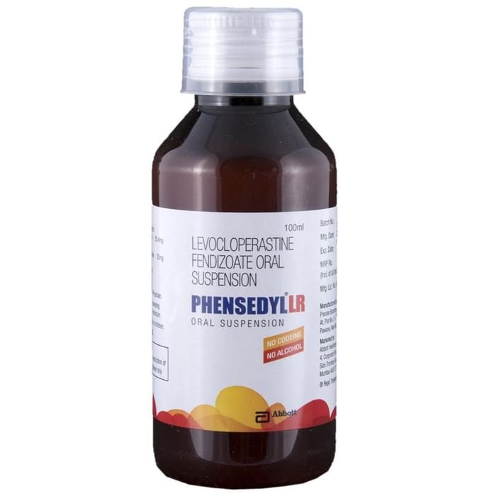 Phensedyl LR Oral Suspension    Levocloperastine 20mg/5ml