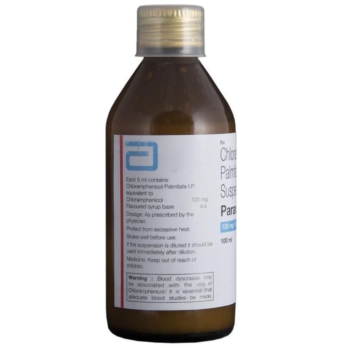 Paraxin Suspension    Chloramphenicol 125mg/5ml