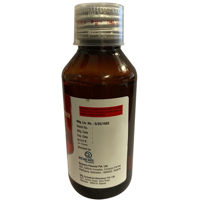 Rekuf-DX Syrup    Phenylephrine 5mg/5ml + Chlorpheniramine Maleate 2mg/5ml + Dextromethorphan Hydrob