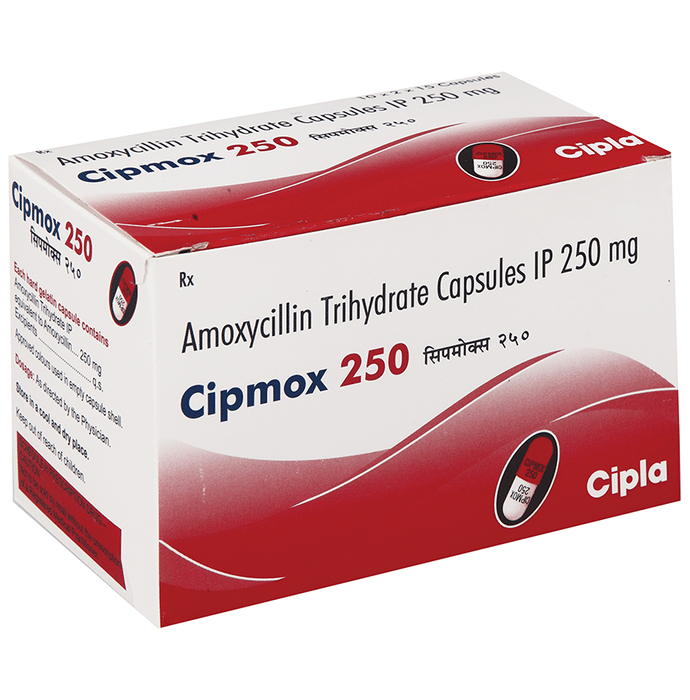 Cipmox 250 Capsule    Amoxycillin 250mg