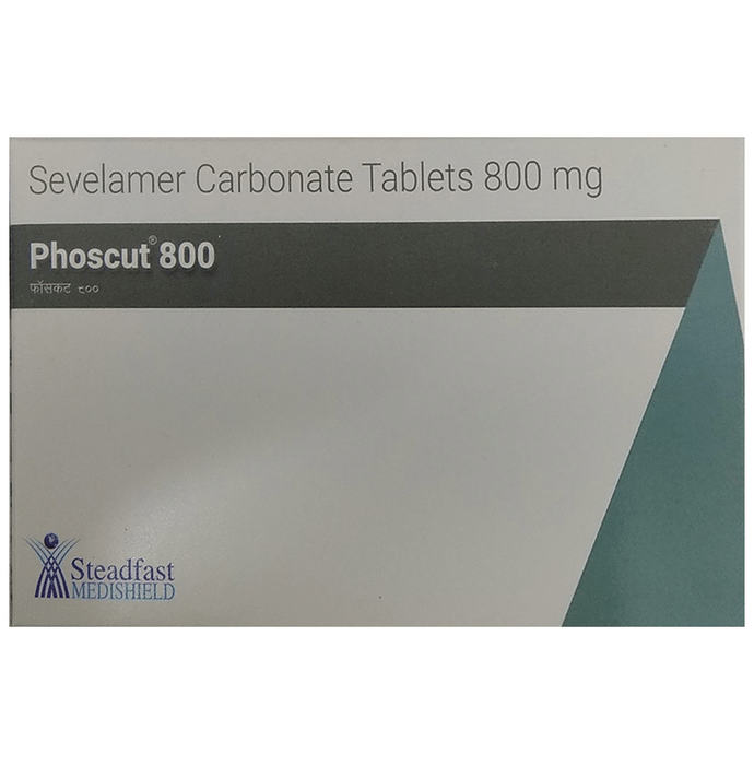 Phoscut 800 Tablet    Sevelamer 800mg