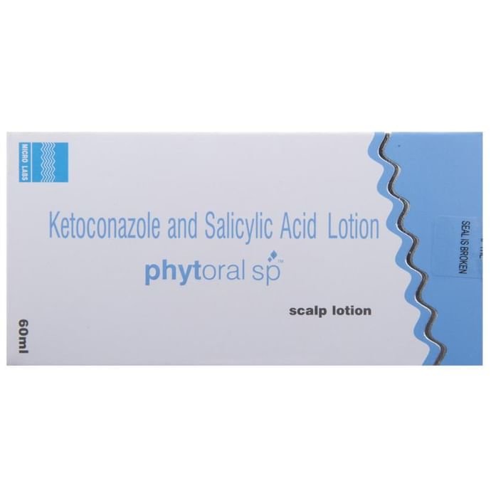 Phytoral SP Scalp Lotion    Ketoconazole 2% w/v + Salicylic Acid 2% w/v