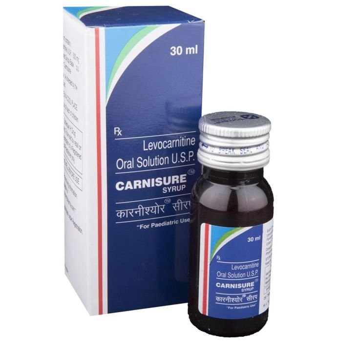 Carnisure Syrup    Levo-carnitine 500mg/5ml