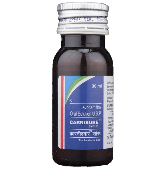 Carnisure Syrup    Levo-carnitine 500mg/5ml