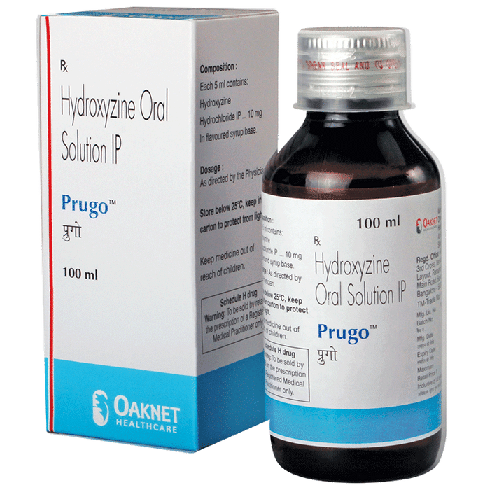 Prugo 10mg Syrup    Hydroxyzine 10mg