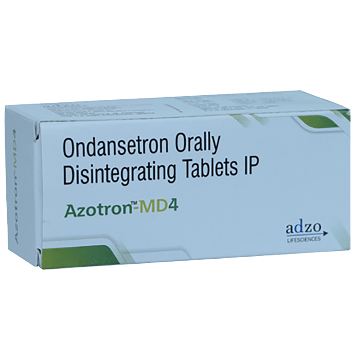 Azotron-MD4 Tablet    Ondansetron 4mg