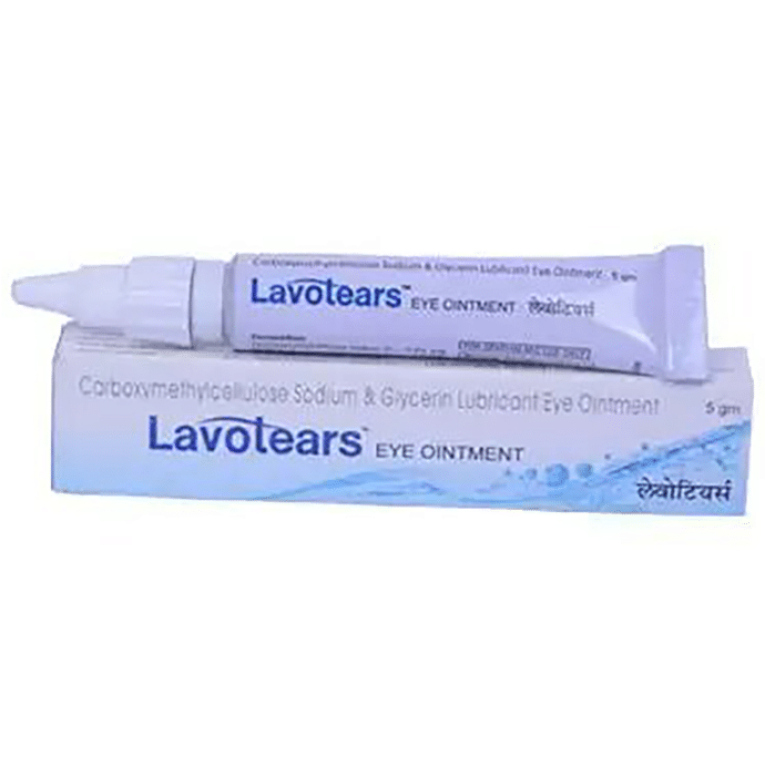 Lavotears Eye Ointment    Carboxymethylcellulose 0.3% w/w + Glycerin 1% w/w