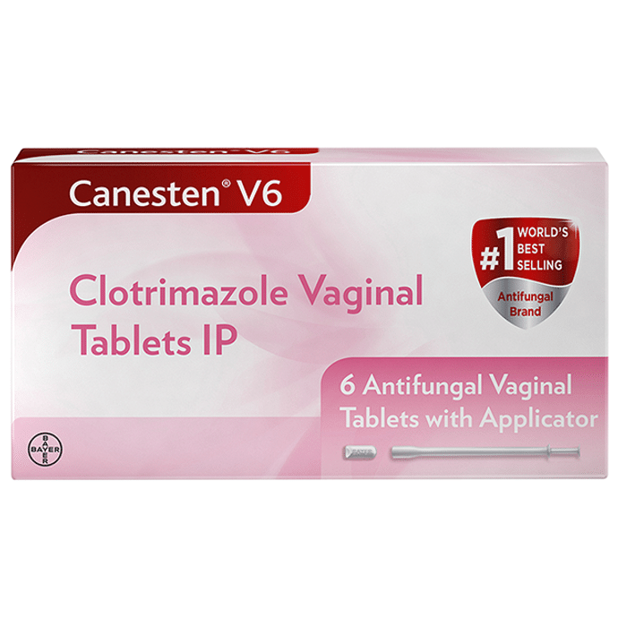 Canesten V6 Tablet VT    Clotrimazole 100mg