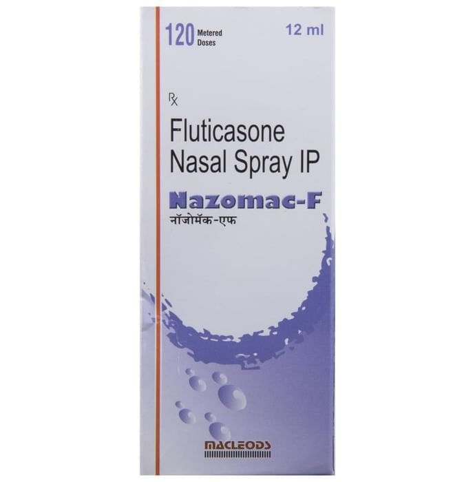 Nazomac-F Nasal Spray    Fluticasone Propionate 0.05% w/v